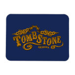Tombstone Saloon Vinyl Magnet