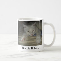 Tomcat, cat, cup, mug, only the peace…