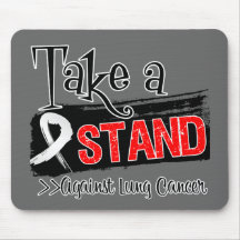 Tome un soporte contra cáncer de pulmón tapete de raton