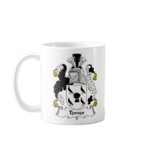 Tomes Family Crest mugs