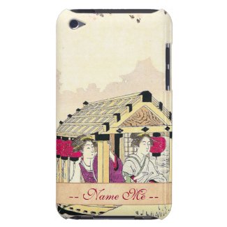 Tomioka Eisen in a pleasure boat japanese ladies Case-Mate iPod Touch Case