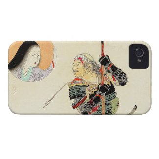 Tomioka Eisen Samurai Warrior Classic japanese art iPhone 4 Cover