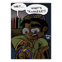 Tommy Kwanzaa Card cards
