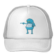 tommy tummy inside lumpy monster blue hat
