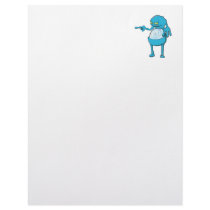 tommy tummy inside lumpy monster blue customized letterhead