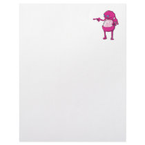 tommy tummy inside lumpy monster pink customized letterhead