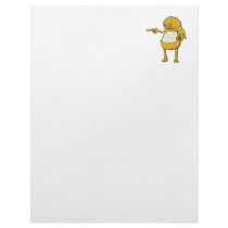 tommy tummy inside lumpy monster yellow orange customized letterhead