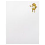 tommy tummy inside lumpy monster yellow orange customized letterhead