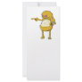 tommy tummy inside lumpy monster yellow orange rack card