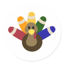 Tommy Turkey stickers