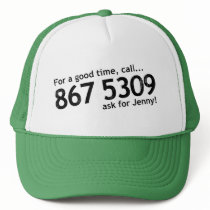 Tommy Tutone 867 5309 hats
