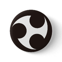 TOMOE(巴) buttons by auraclover TOMOE(巴) buttons