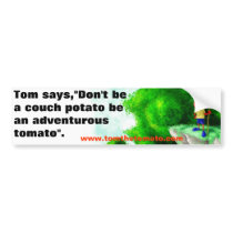 Tom's bumper sticker bumper stickers by oldschool1976 Tom's bumper sticker bumper stickers