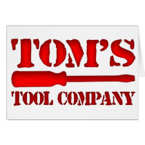 Tom's Tool Company cards