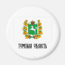 Tomsk Oblast Flag Magnets
