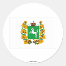 Tomsk Oblast Flag Sticker