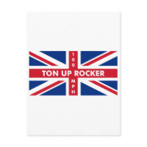 Ton Up Rocker Postcard