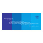 Tonal Blue Bar Mitzvah Invitation
