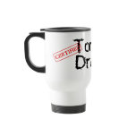Tone Deaf Drummer Stainless Steel Travel Mug