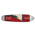 Tone Deaf Jeff New Orleans Martini Art Board skateboards by decodivanola Tone Deaf Jeff New Orleans Martini Art Board skateboards