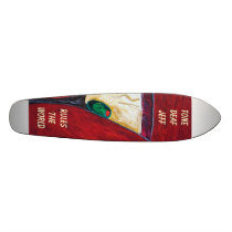 Tone Deaf Jeff New Orleans Martini Art Board skateboards