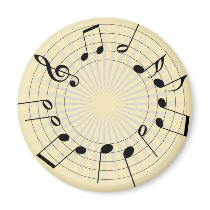 Tones Fridge Magnet