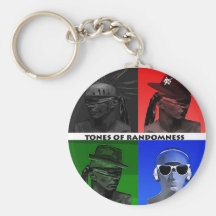 Tones of  Randomness Key Chain