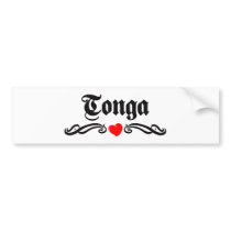Tonga bumper stickers