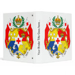 Tonga Coat of Arms detail binders
