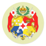 Tonga Coat of Arms detail stickers