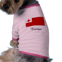 Tonga Flag Design pet clothing