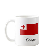 Tonga Flag Design mugs