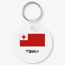 Tonga Flag keychains