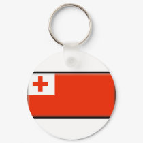 Tonga Flag keychains
