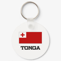Tonga Flag keychains