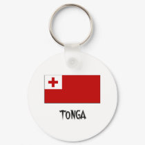 Tonga Flag keychains