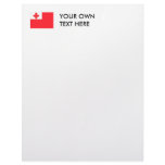 Tonga Flag letterhead