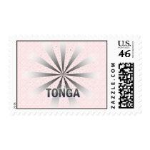 Tonga Flag Map 2.0 Stamp