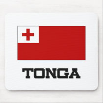 Tonga Flag mousepads