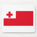 Tonga Flag Mousepad