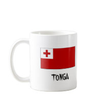Tonga Flag mugs