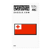 Tonga Flag Postage Stamps