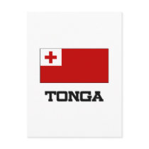 Tonga Flag postcards