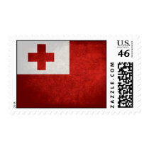 Tonga Flag Stamp