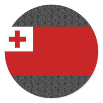 Tonga Flag Sticker