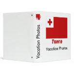Tonga Flag with name in Russian binders