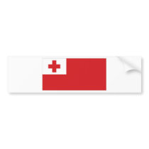 Tonga National Flag bumper stickers
