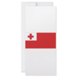 Tonga National Flag Personalized Rack Card
