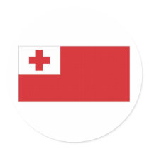 Tonga National Flag Stickers