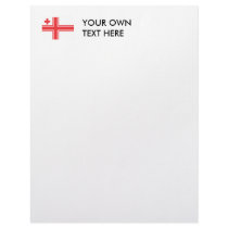 Tonga Navy Flag letterhead